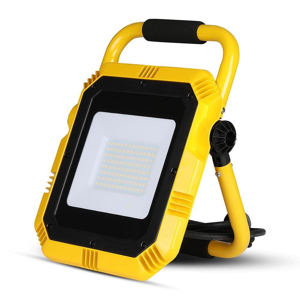 VT-51 50W LED WORK FLOODLIGHT(EU PLUG) SAMSUNG CHIP 4000K - LINKABLE