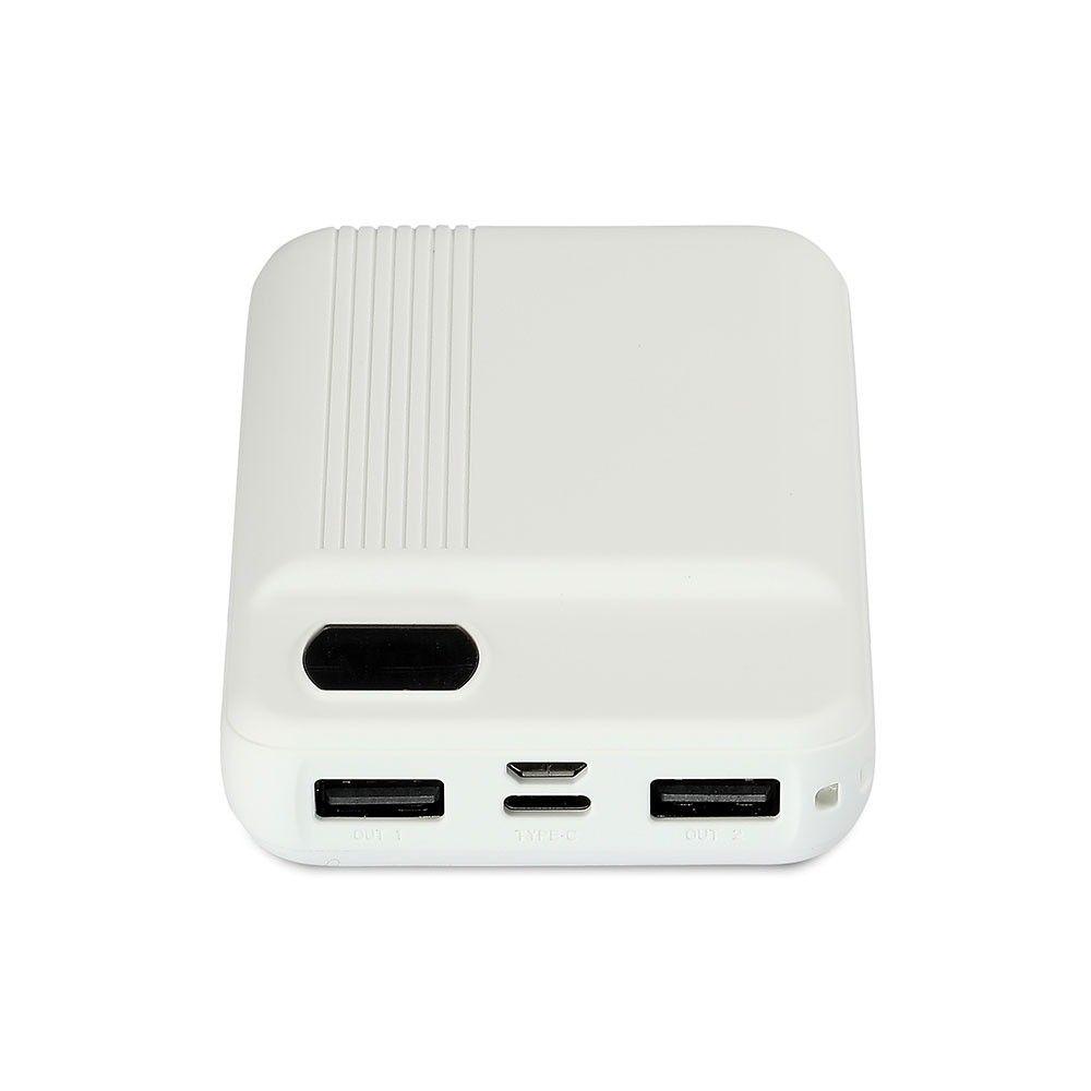 VT-3504 10000mAh POWER BANK-WHITE