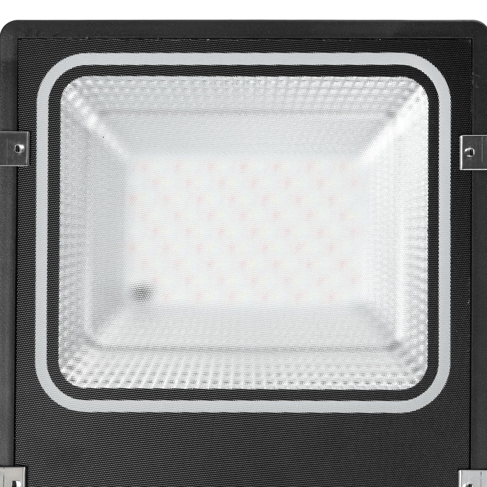 LED FLOOD LIGHT WITH SOLAR PANEL /08 Series/ 5M LINE/100W /RGB