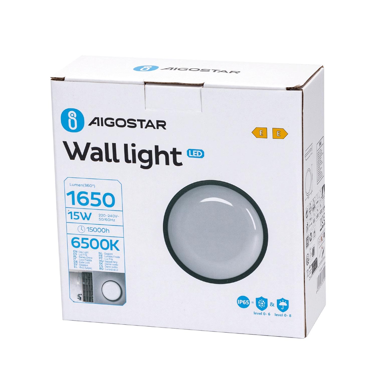 Moisture-proof Wall Light 15W 6500K