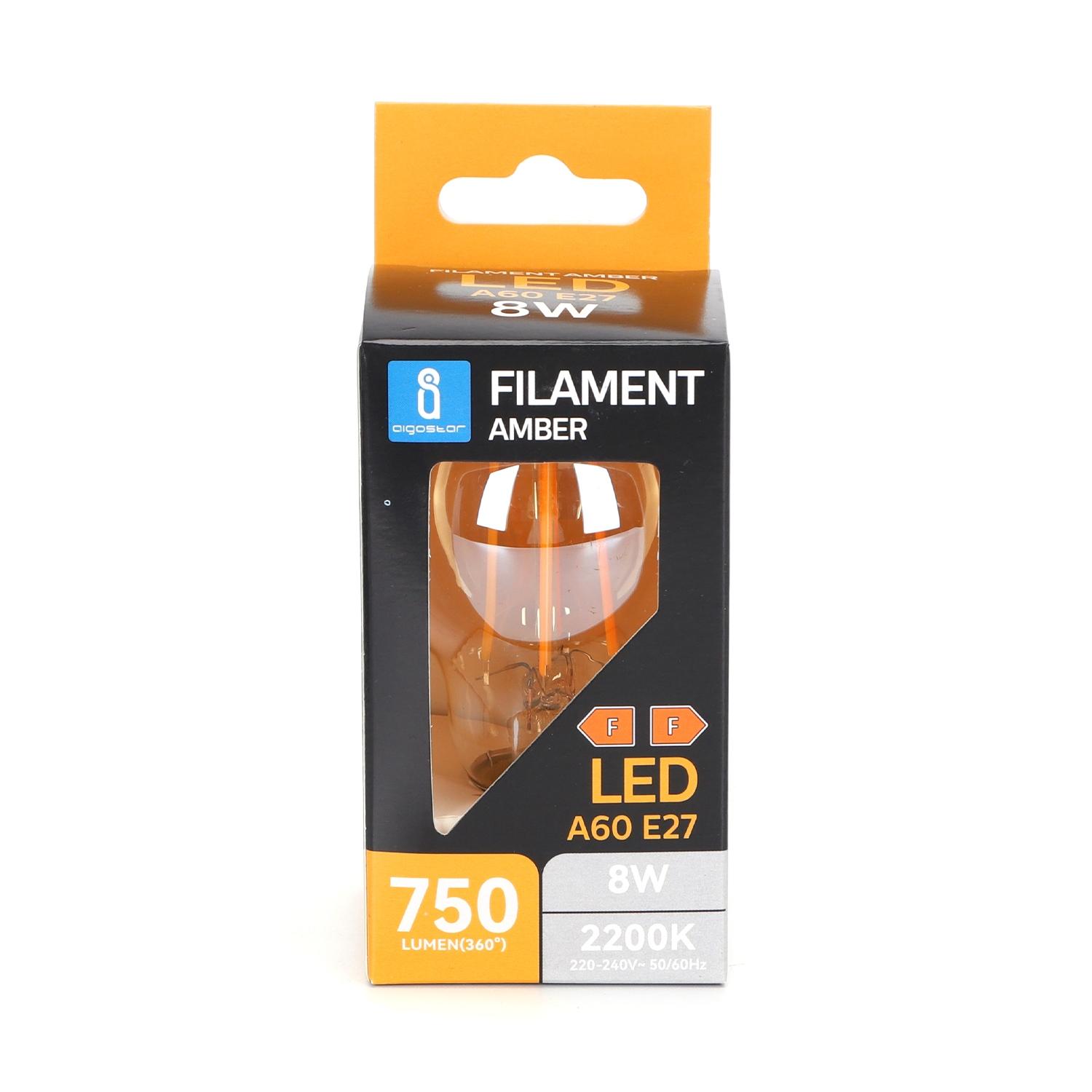 LED filament lamp A60