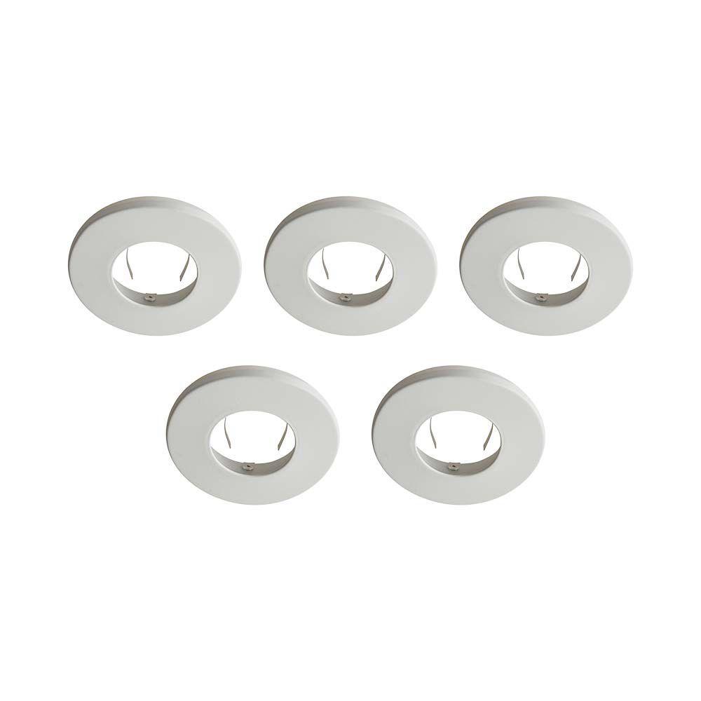 VT-703 BEZEL FOR FIRE RATED DOWNLIGHT PUSH & LOCK WHITE IP20 5PCS/PACK