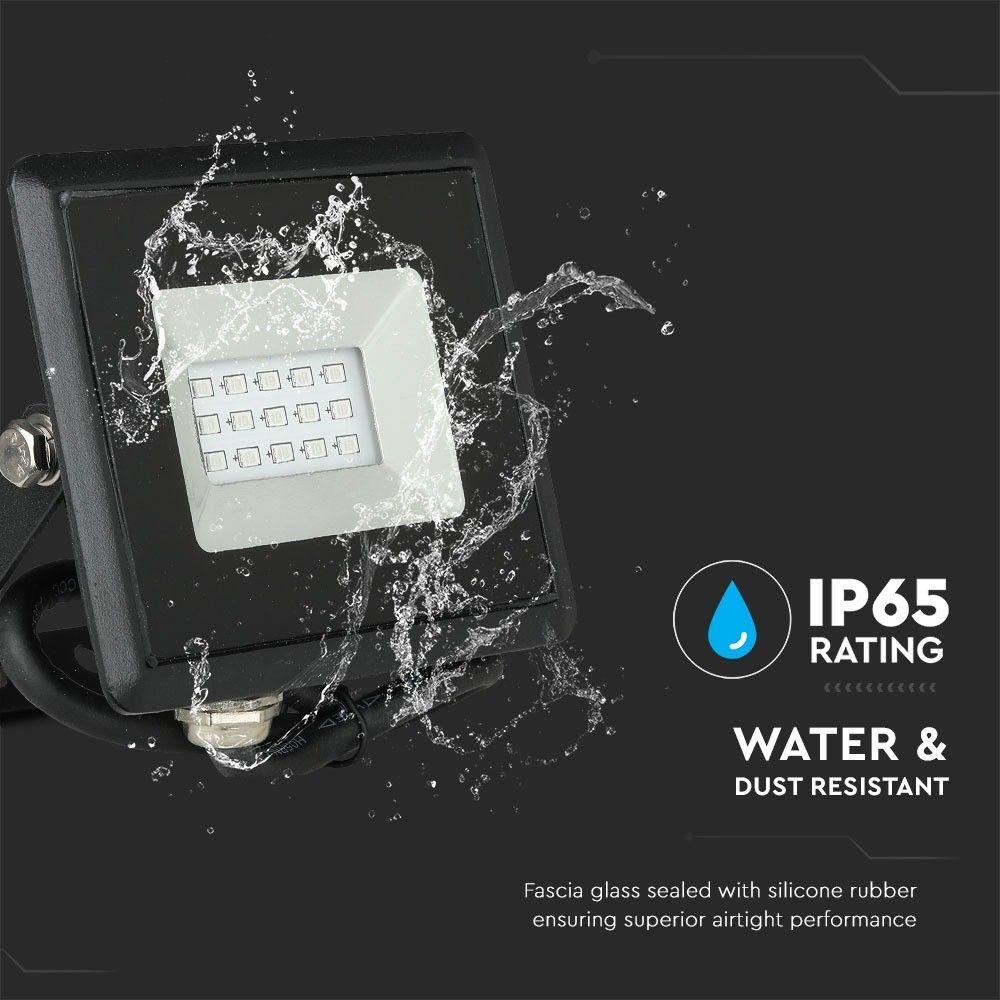 VT-4021 20W BLUE LED FLOODLIGHTS BLACK BODY