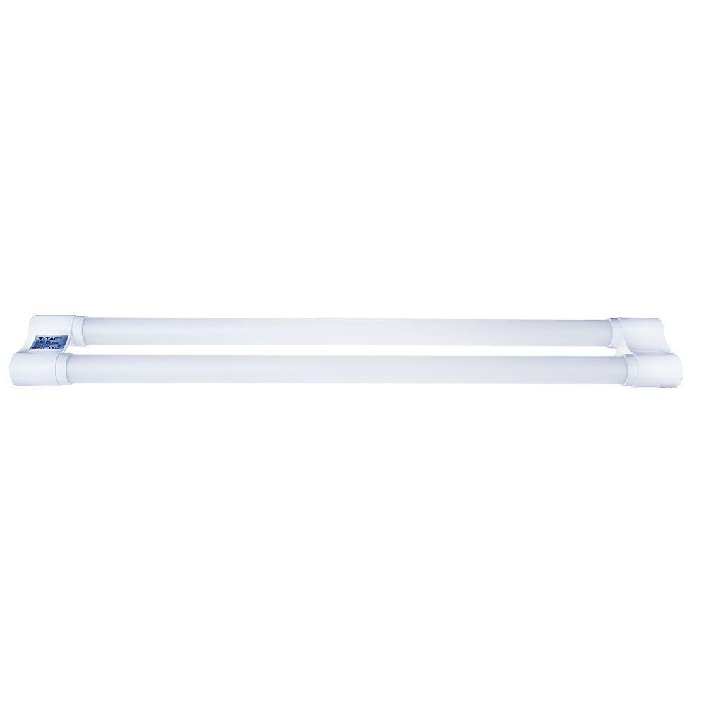 18W Podwójna Świetlówki LED 60cm, Barwa:4000K, VTAC, SKU 6313