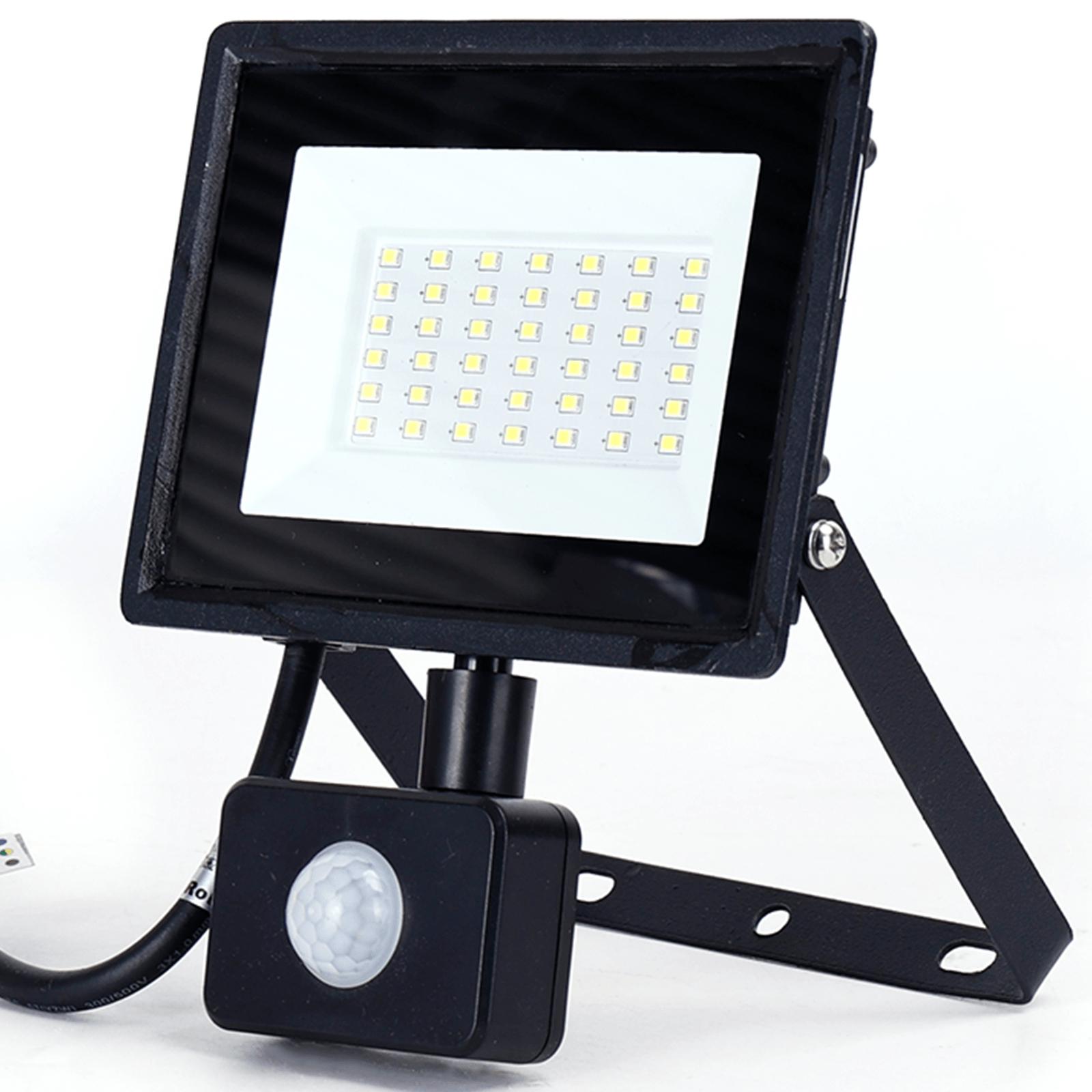 LED sensor floodlight 30W 4000K