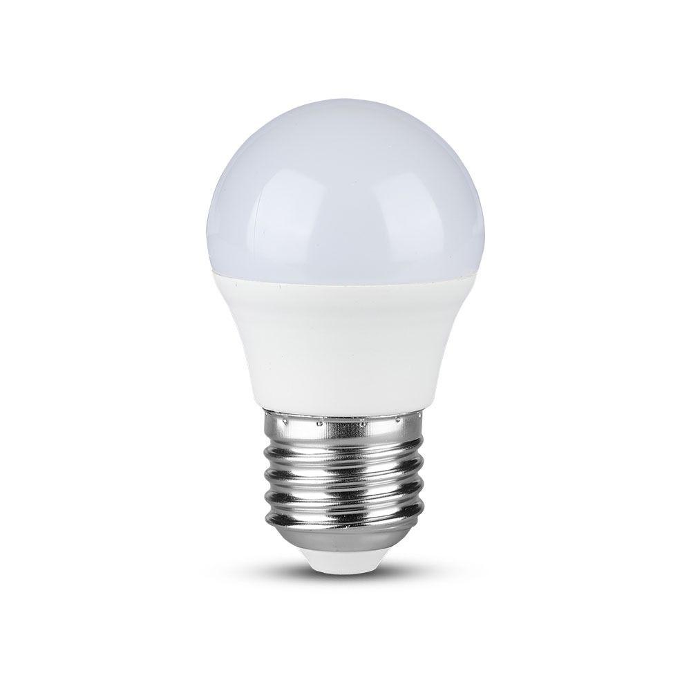 5.5W G45 Żarówka LED, Barwa:2700K, Trzonek:E27, Opakowanie: 6szt., VTAC, SKU 2730