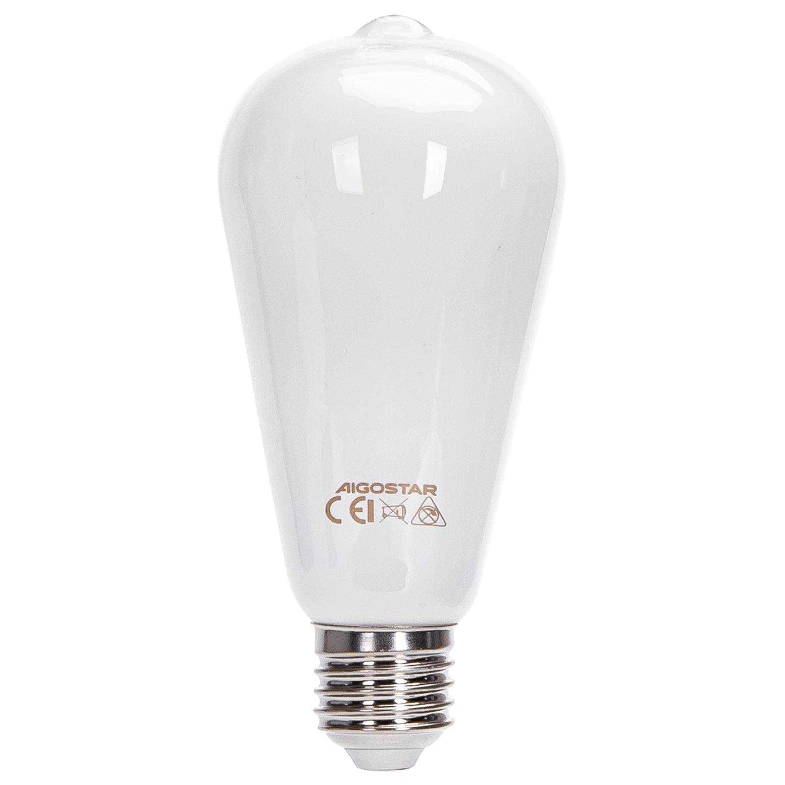 LED Filament Bulb (Milky White) ST64 E27 8W