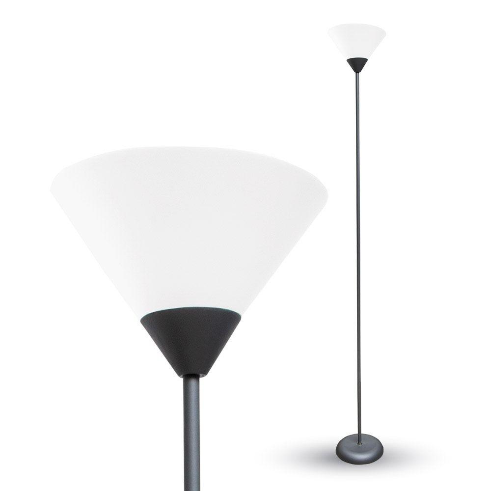 VT-7500 E27 FLOOR LAMP BLACK BODY