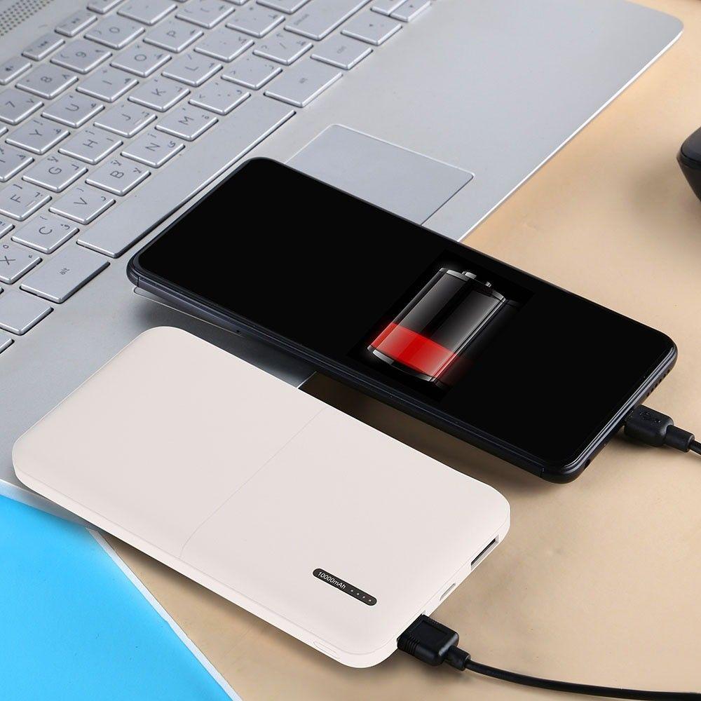 Power Bank, 3.7V/10000mAh, Biały, VTAC, SKU 8898