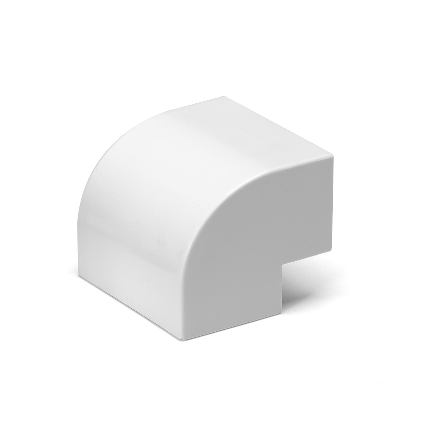 PVC Square Trunking External Bend White 40*25mm 4pcs