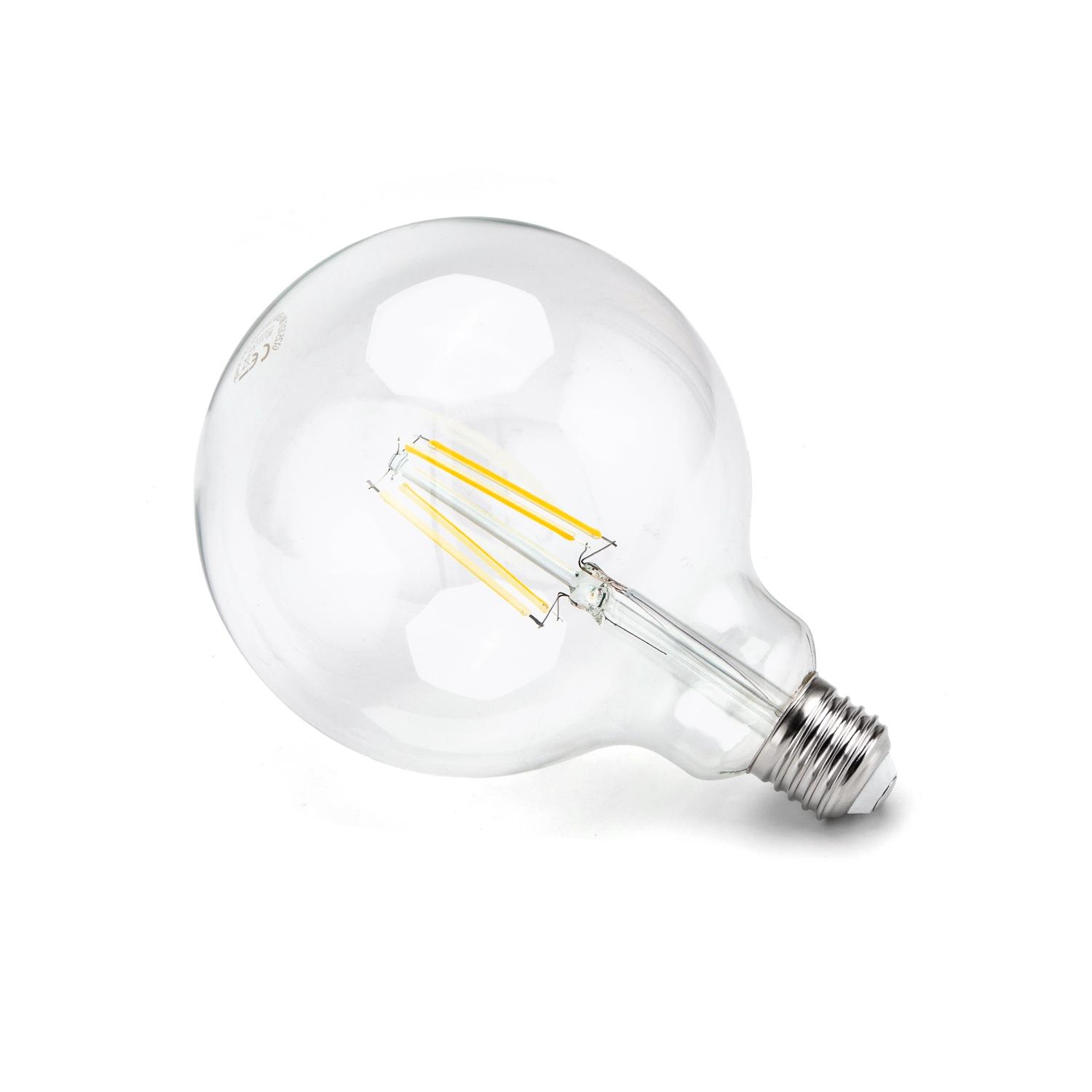 LED Filament Bulb (Clear) G125 E27 6W