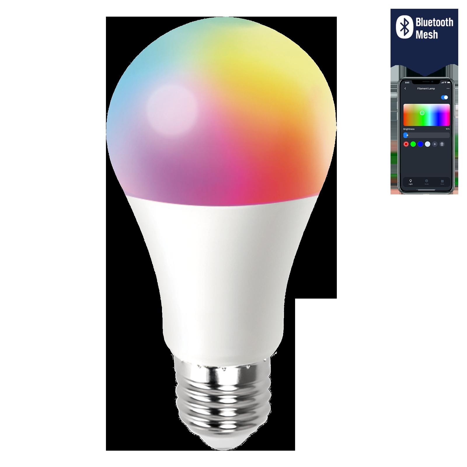 BLUETOOTH MESH SAMRT LED BULB A60 E27 9W RGB+CCT/WINDOW BOX