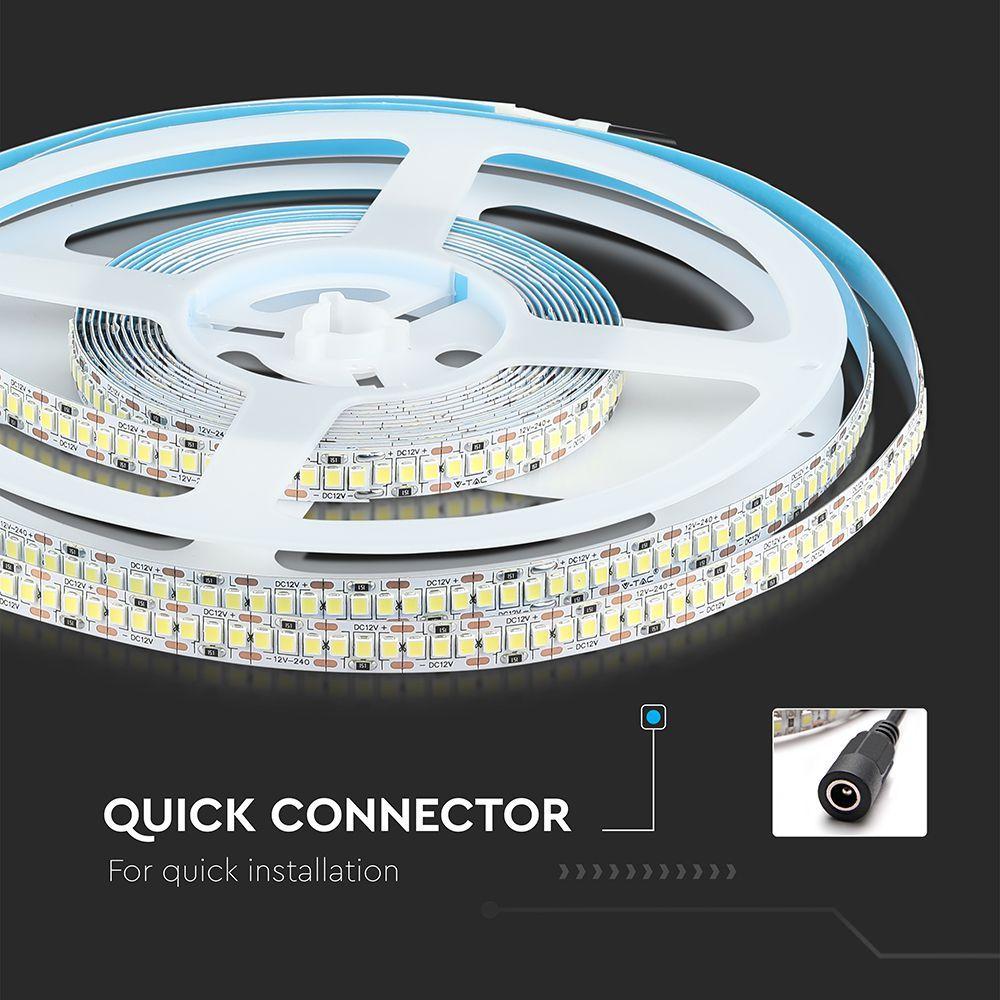 VT-2835 240 20W LED STRIP LIGHT 4500K HIGH LUMEN IP20