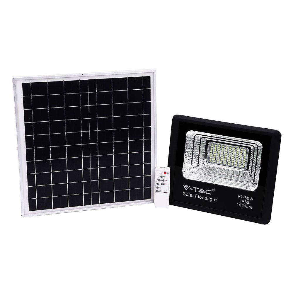 Naświetlacz solarny LED, Barwa:4000K, VTAC, SKU 8575