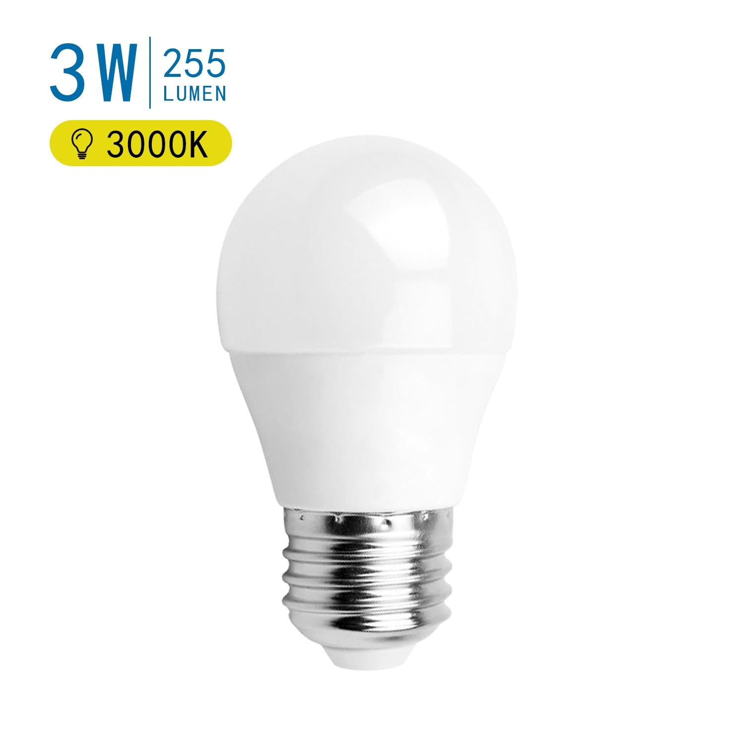 LED G45 E27 3W