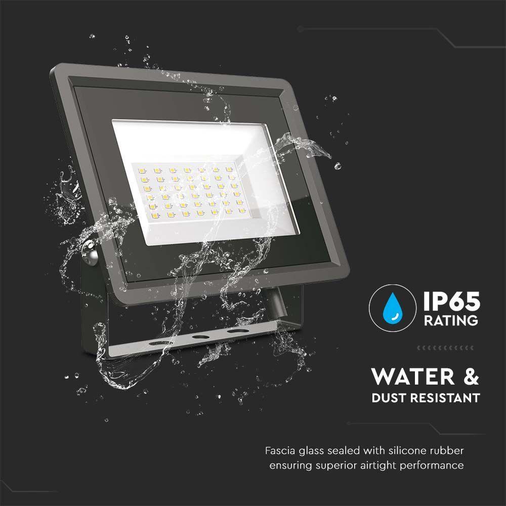 VT-4934 30W SMD FLOODLIGHT F-CLASS 3000K BLACK BODY