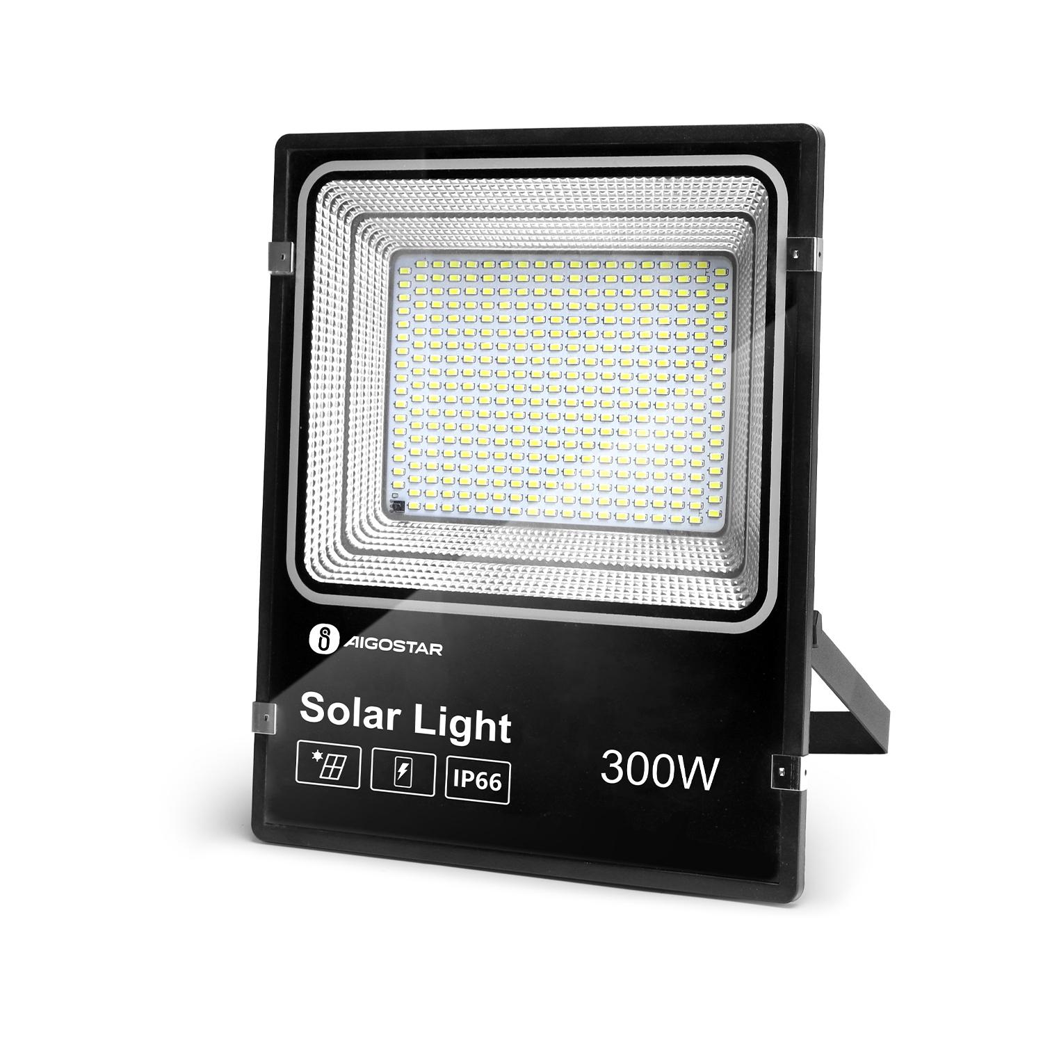 Naświetlacz solarny LED z panelem słonecznym 300W 3000lm 6500K IP66