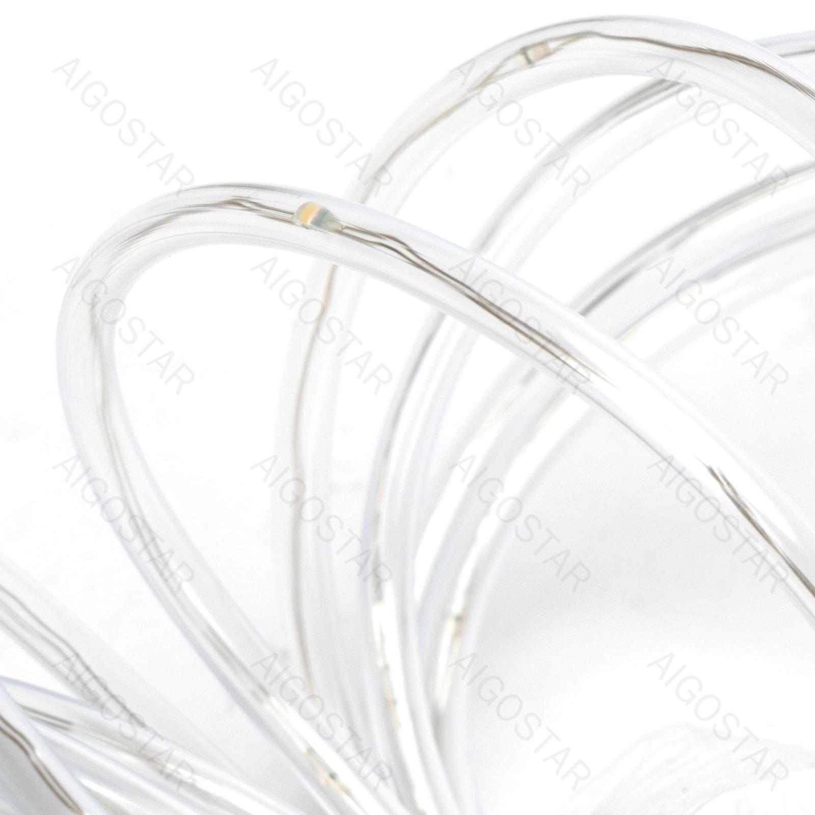 Low-voltage light string, Φ9mm tube lights, warm white, 3m+5m