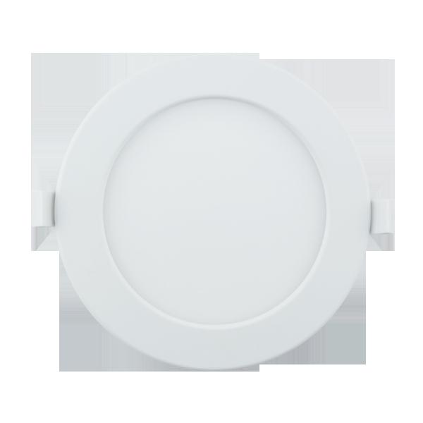 Podtynkowy okrągły downlight LED 12W Światło naturalne