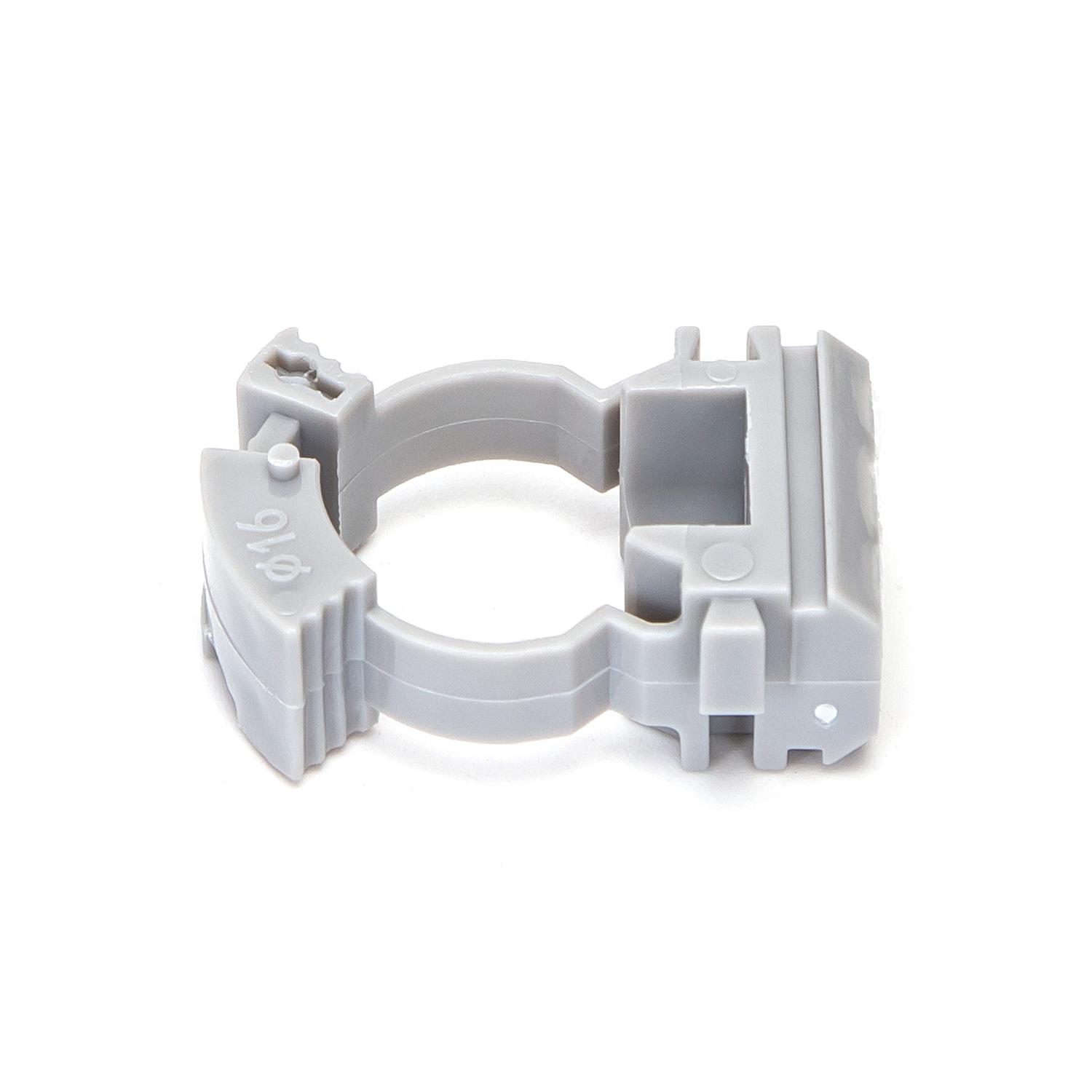 Retractable U-shaped PVC pipe clamp, Φ 16mm