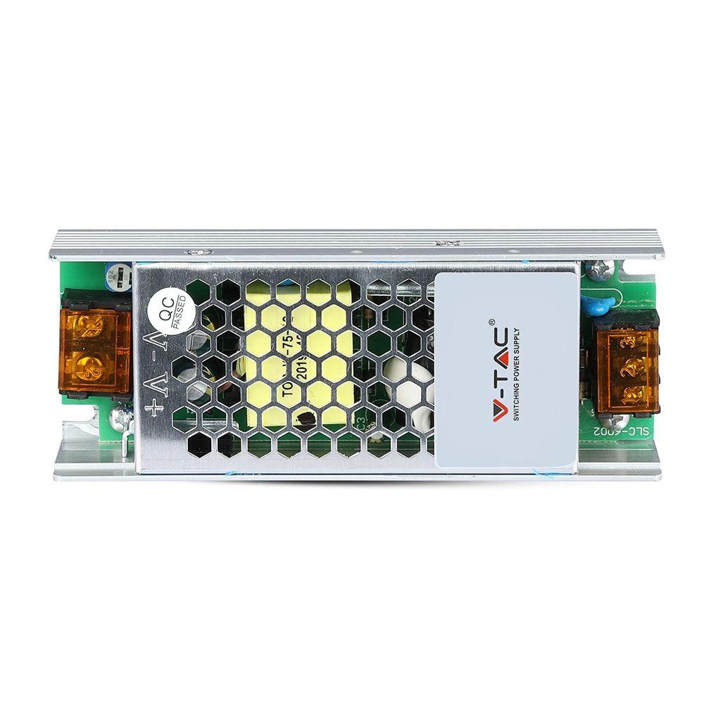 VT-20077 75W LED SLIM POWER SUPPLY 12V 6A IP20