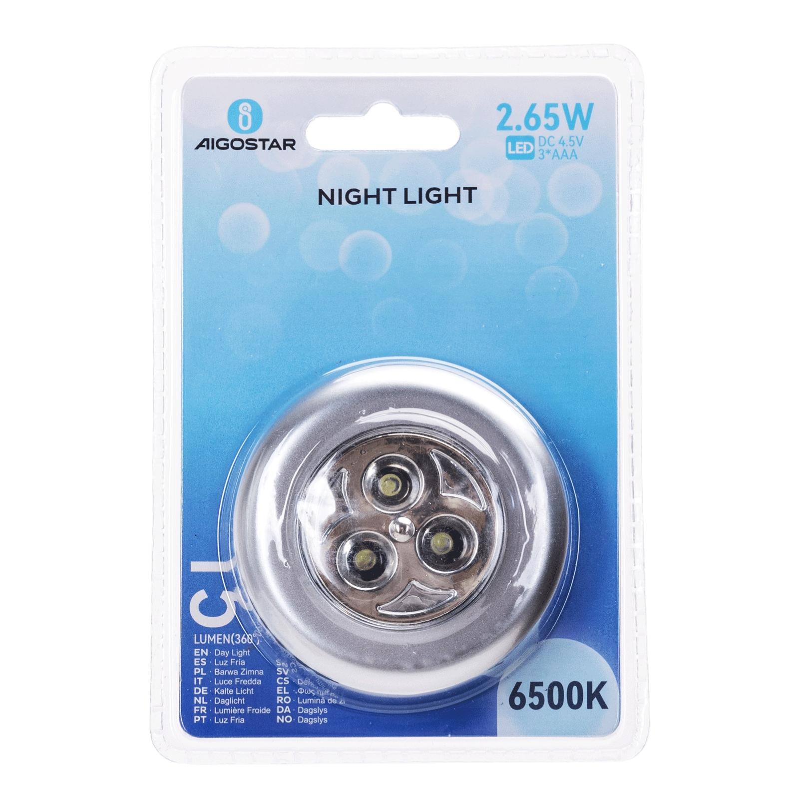 Night light 6500K 3AAA