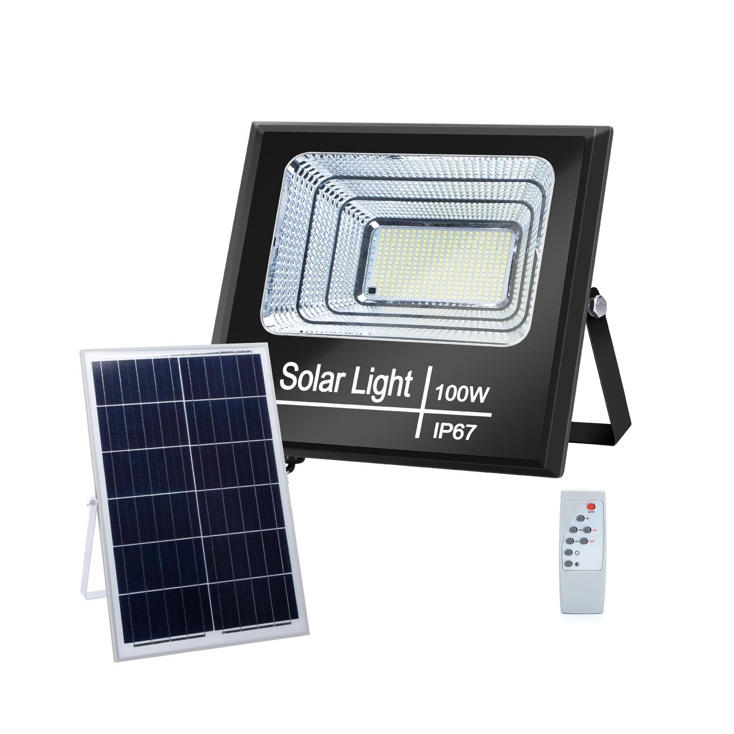 Solar flood light 100W IP67