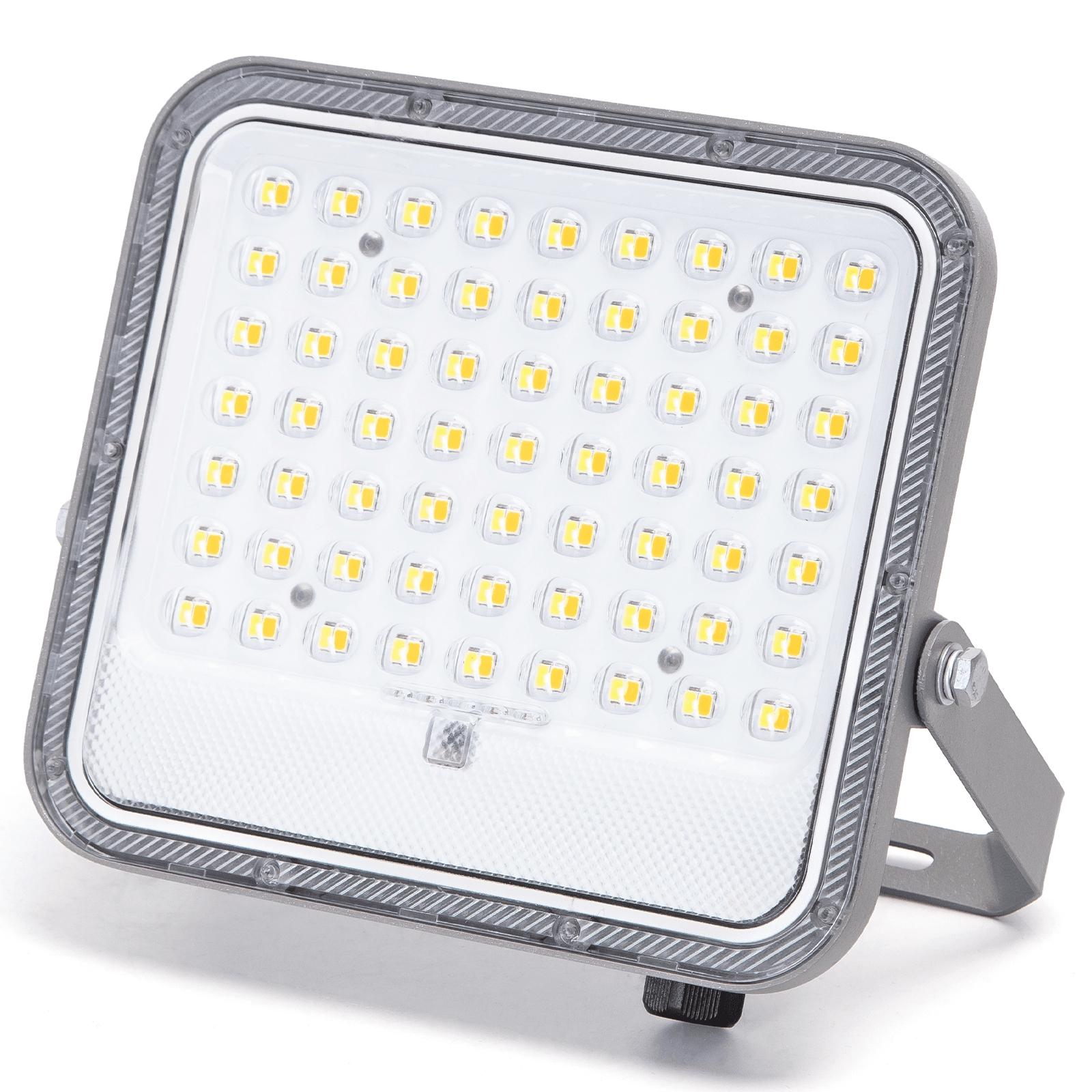 LED FLOOD LIGHT WITH SOLAR PANEL /09 Series/ 2M LINE/200W/ CCT