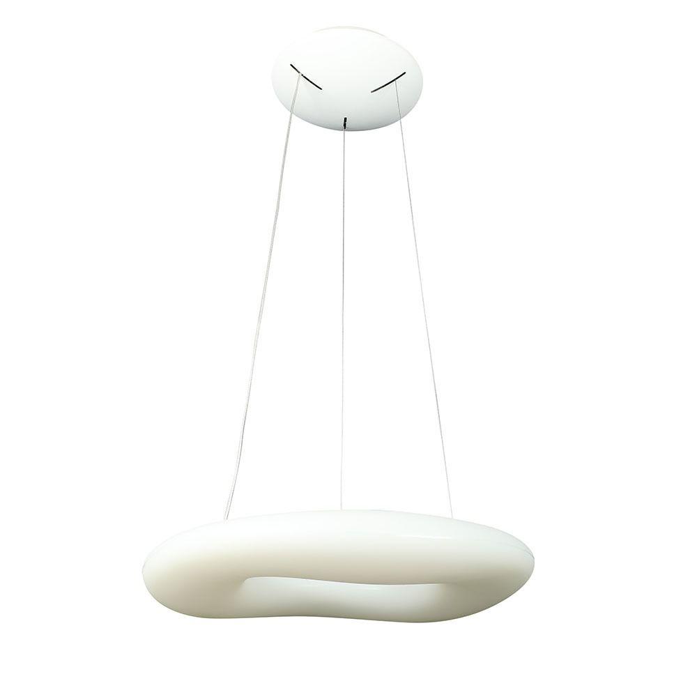 32W Lampa Wisząca, Okrągła, Ściemniana, Biały, VTAC, SKU 3958