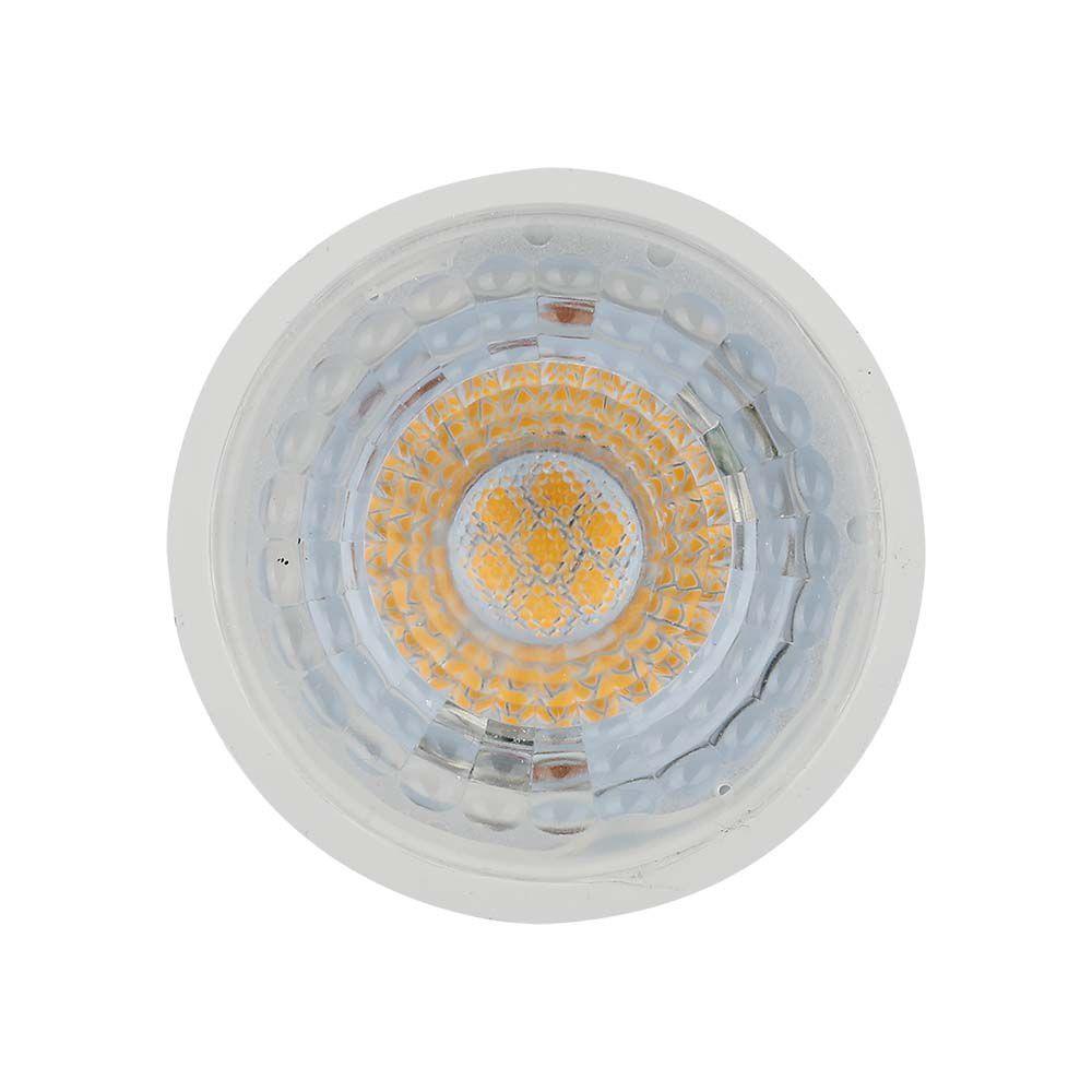 6W GU10 Żarówka LED, Chip SAMSUNG, Barwa:4000K, Kąt 38'D, Trzonek:GU10, VTAC, SKU 21190