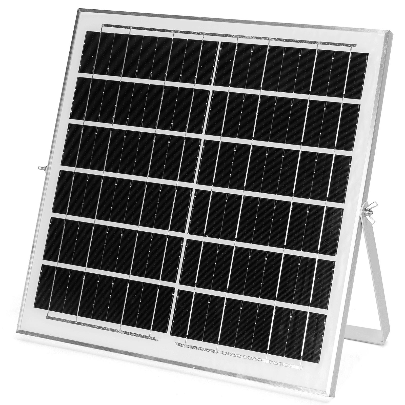 LED FLOOD LIGHT WITH SOLAR PANEL /08 Series/ 5M LINE/200W /RGB