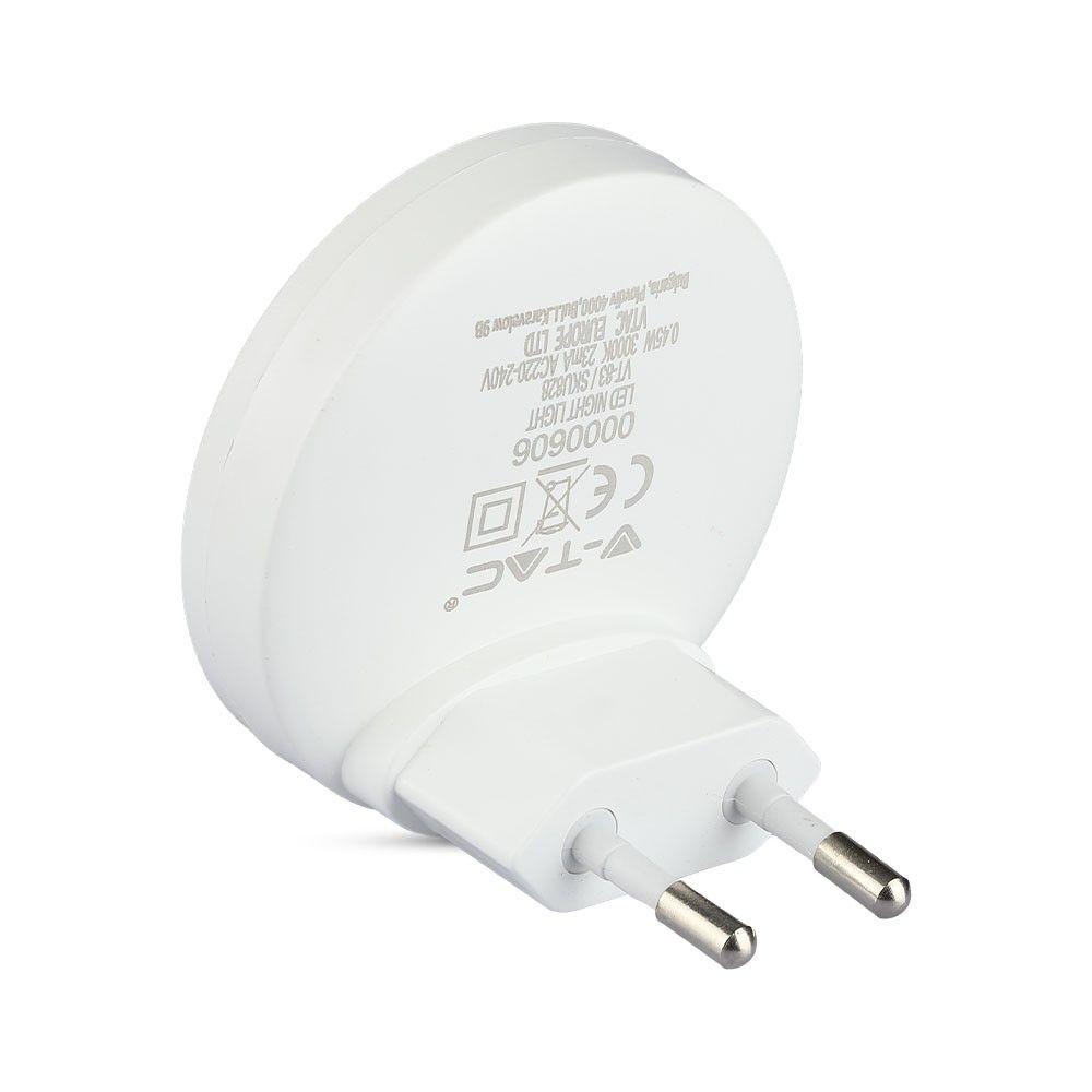 Mini lampka LED, Chip SAMSUNG, Barwa:4000K, Okrągły, VTAC, SKU 829