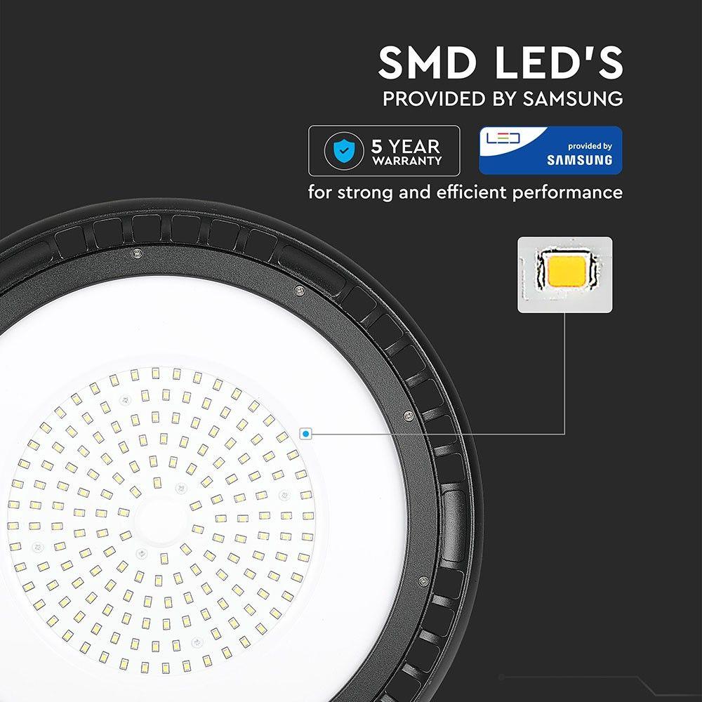 150W HIGHBAY( Zasilacz MEANWELL ), Chip SAMSUNG, Barwa:6400K, Kąt 120', 5 Lat gwarancji , VTAC, SKU 559