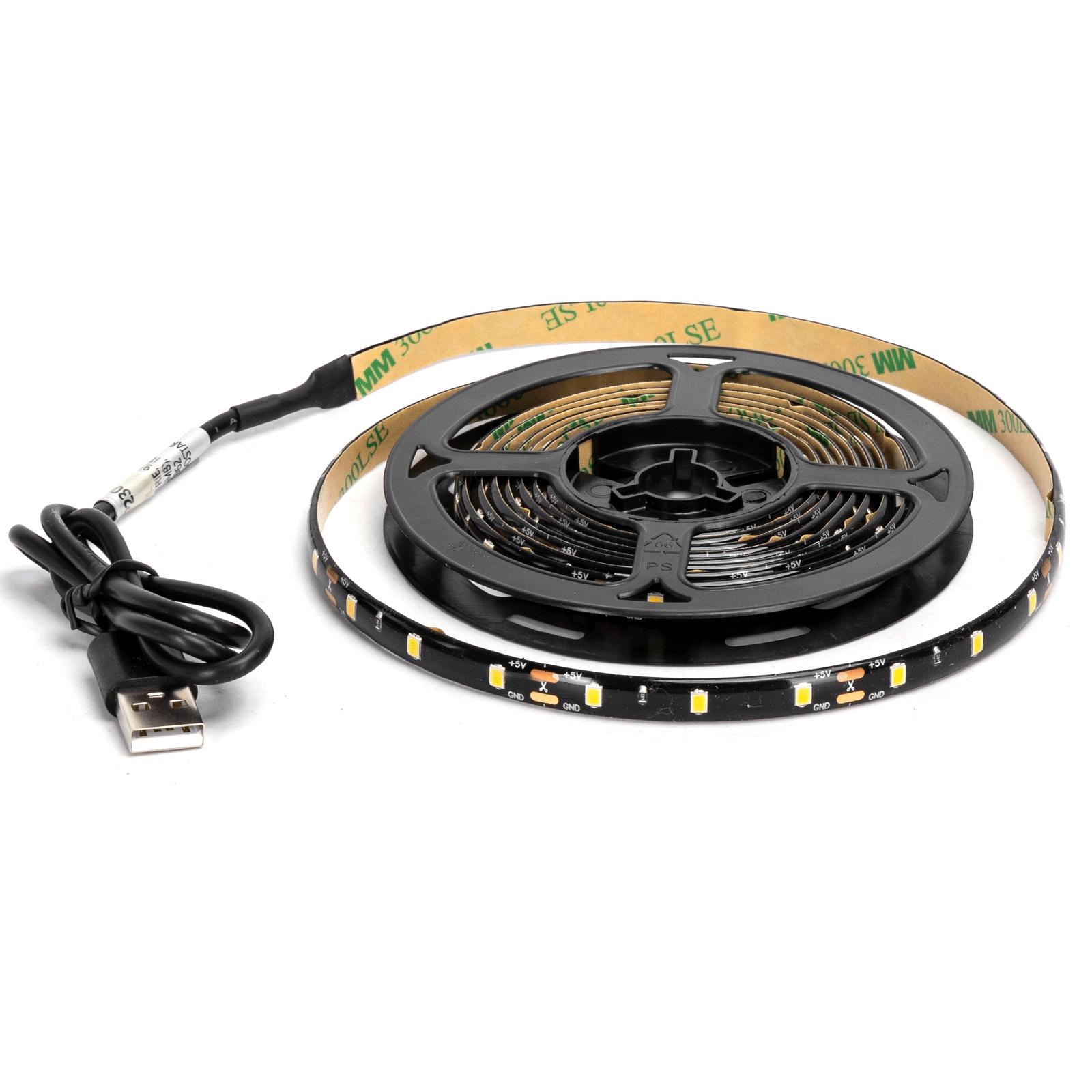 Listwa oświetleniowa USB 4,9W 2m 6500K 120 LED