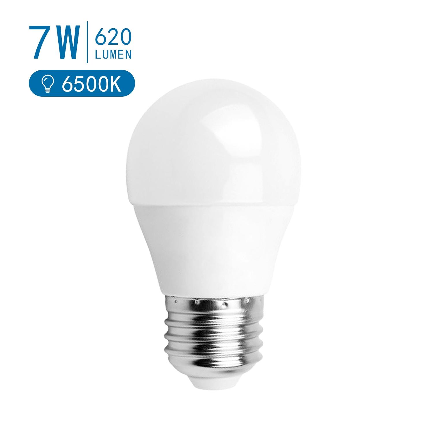 LED E27 7W G45