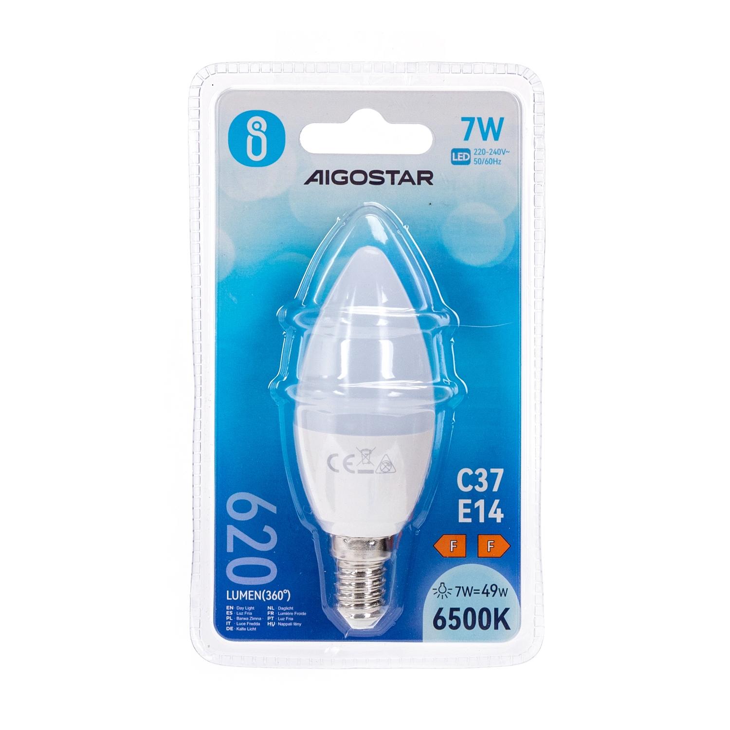 LED C37 E14 7W