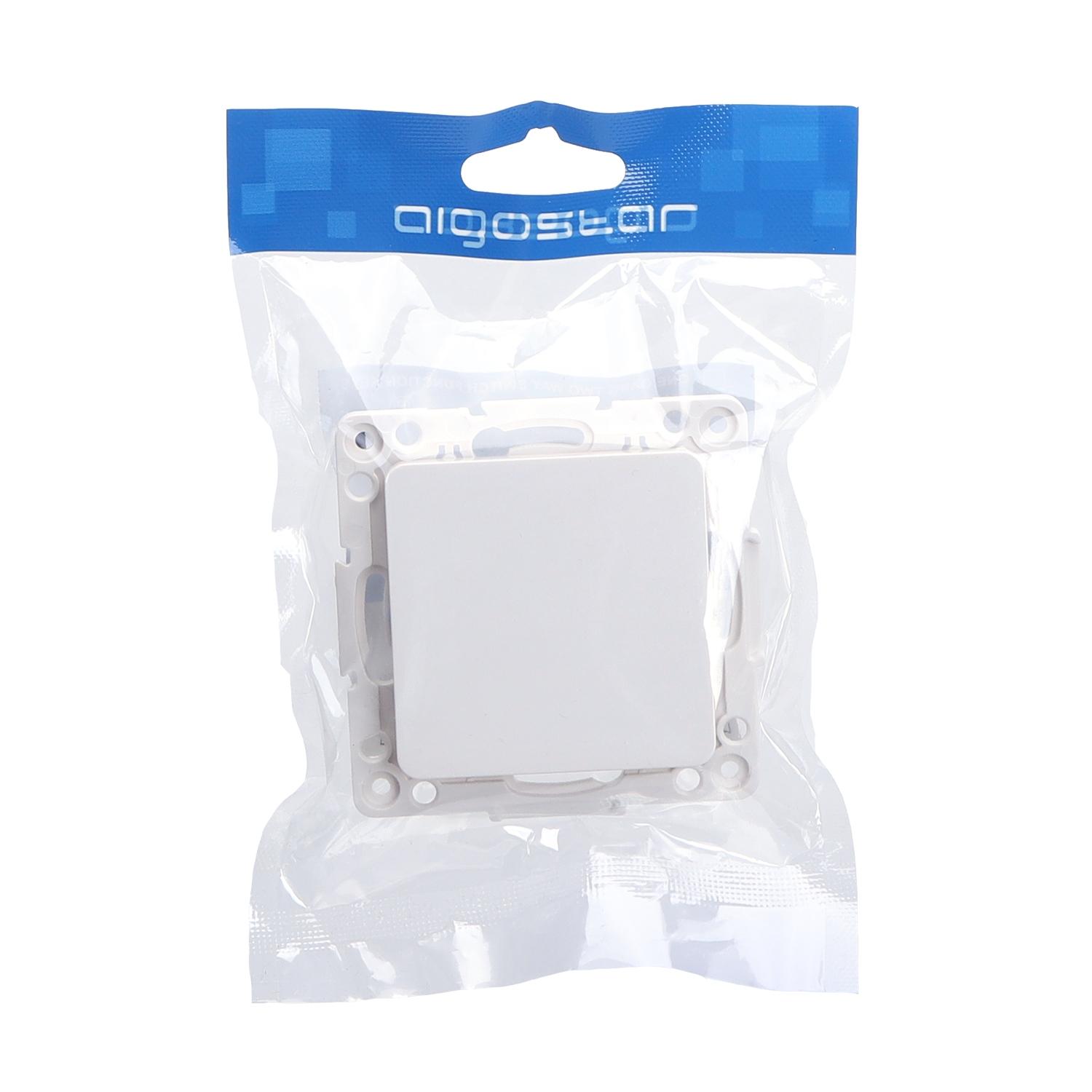 French One Gang Two Way Switch Function Keys White