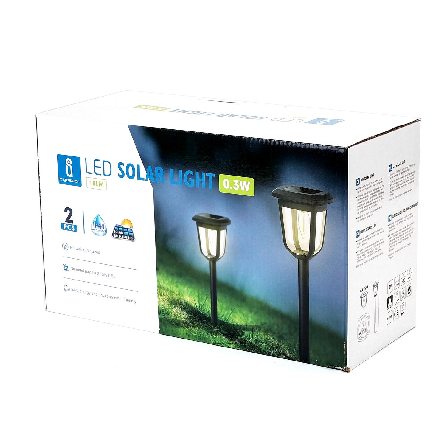 Lampa solarna LED (2 sztuki)