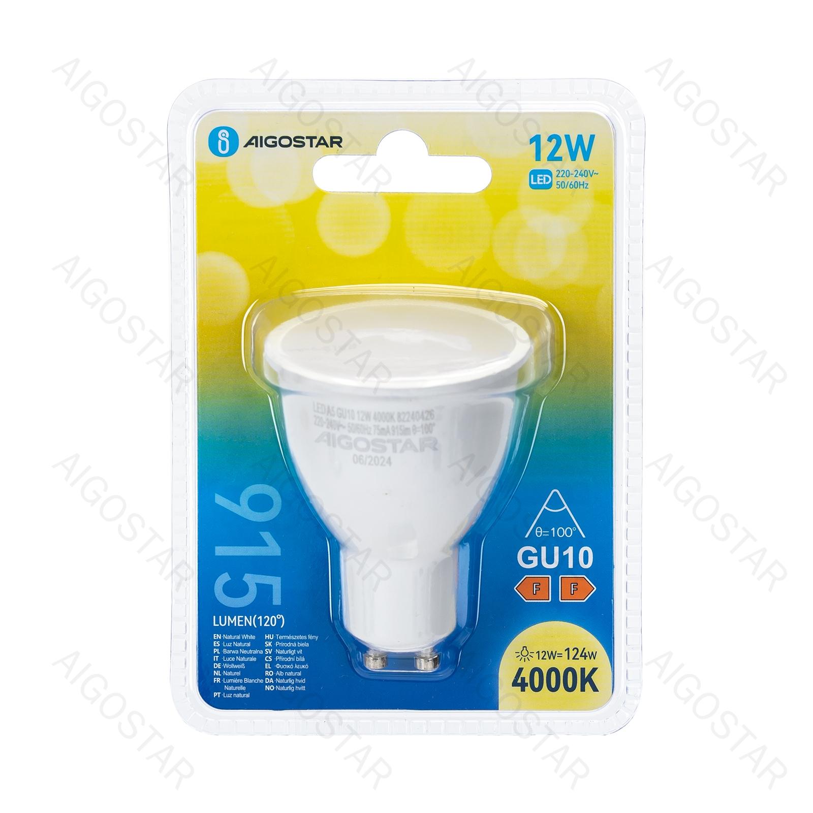 LED GU10 12W 4000K