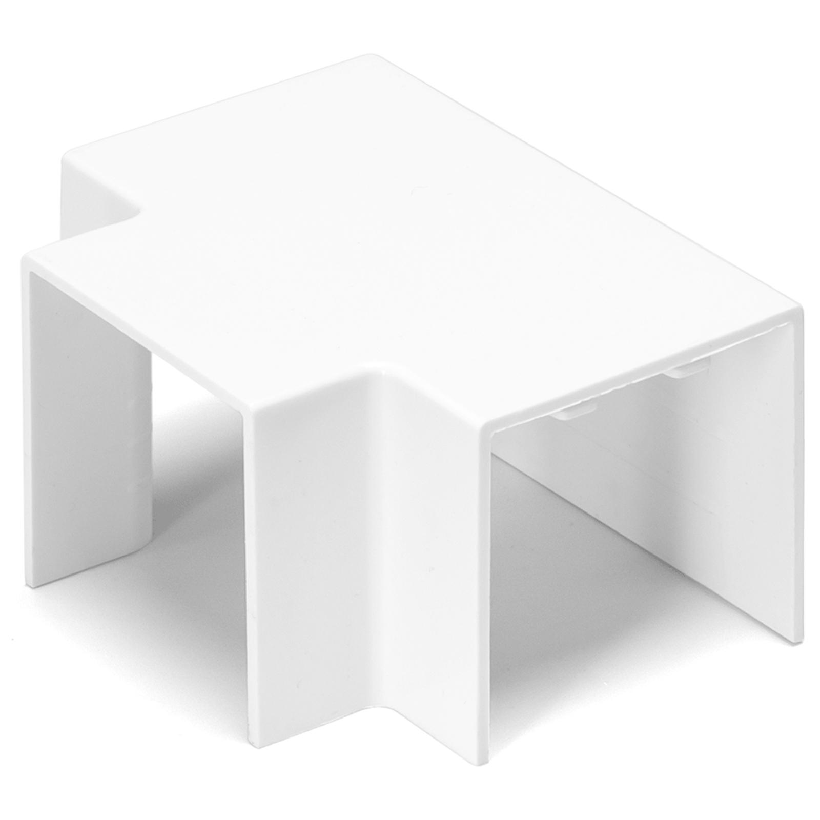 PVC Square Trunking Tee Bend White 40*40mm 4pcs