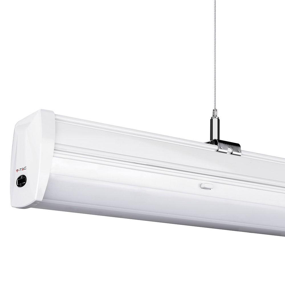 VT-4551D 50W LED LINEAR MASTER TRUNKING 4000K 120'D LENS (160LM/W)-DIMMABLE