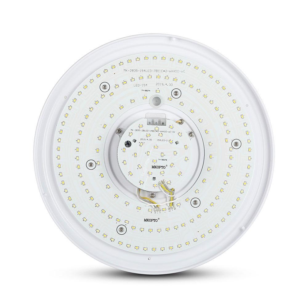 40W Plafon LED WIFI, Klosz: efekt gwiazdki, Barwa: 3w1, Kompatybilna z Amazon Alexa i Google Home, VTAC, SKU 1497