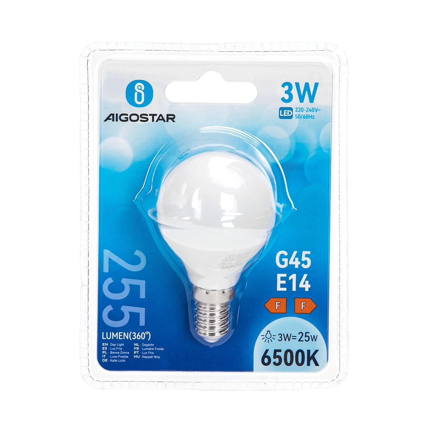 LED G45 E14 3W