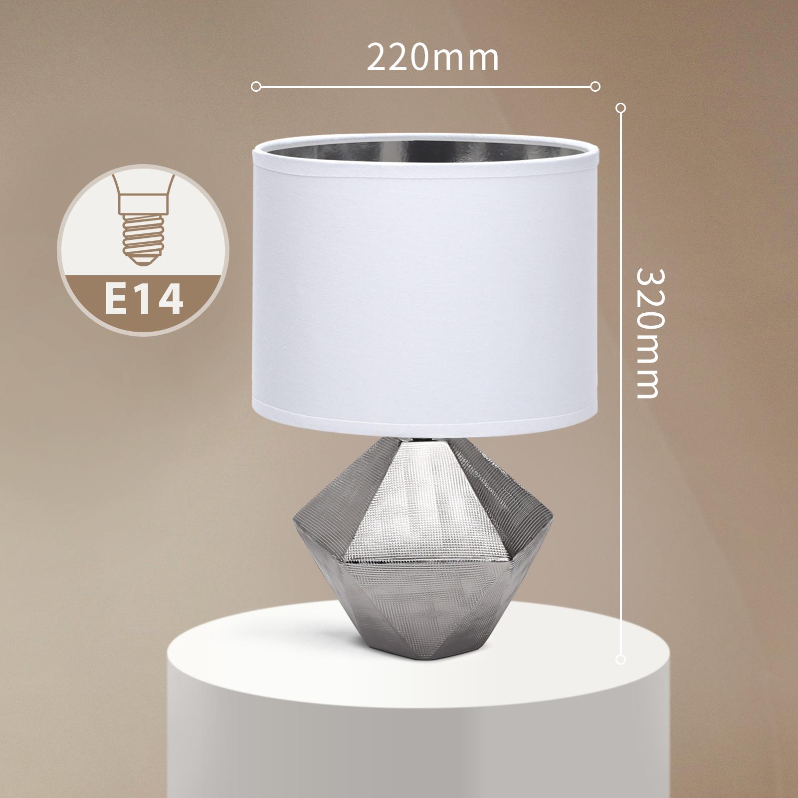 Ceramic Table Lamp (Without Light Source) E14