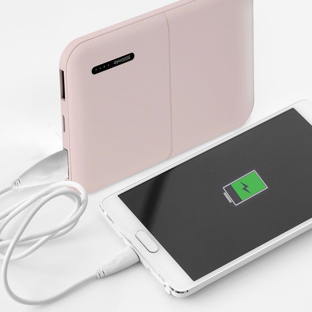 VT-3517 5000mah POWER BANK-PINK