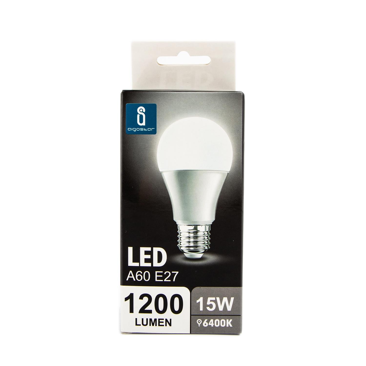 LED A60 E27 15W 6500k (15W,E27,6500K)