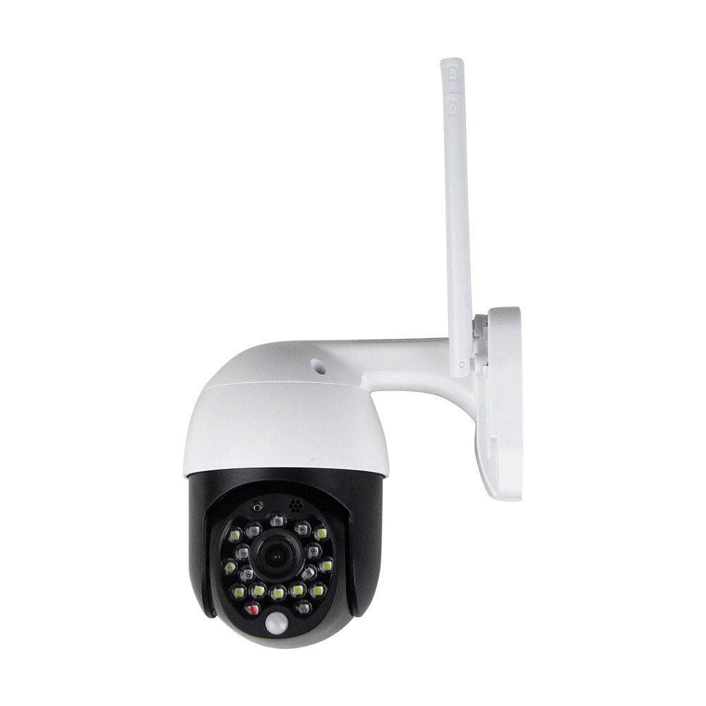 VT-5159 IP OUTDOOR WIFI CAMERA WITH RED & BLUE LIGHT-3MP-IP65-DOME