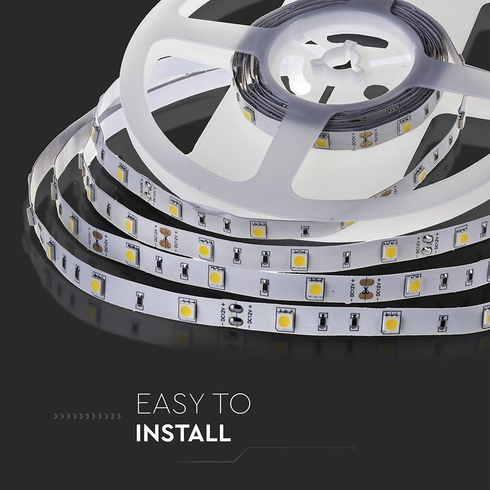 VT-5050 30 4.8W LED STRIP LIGHT 3000K IP20