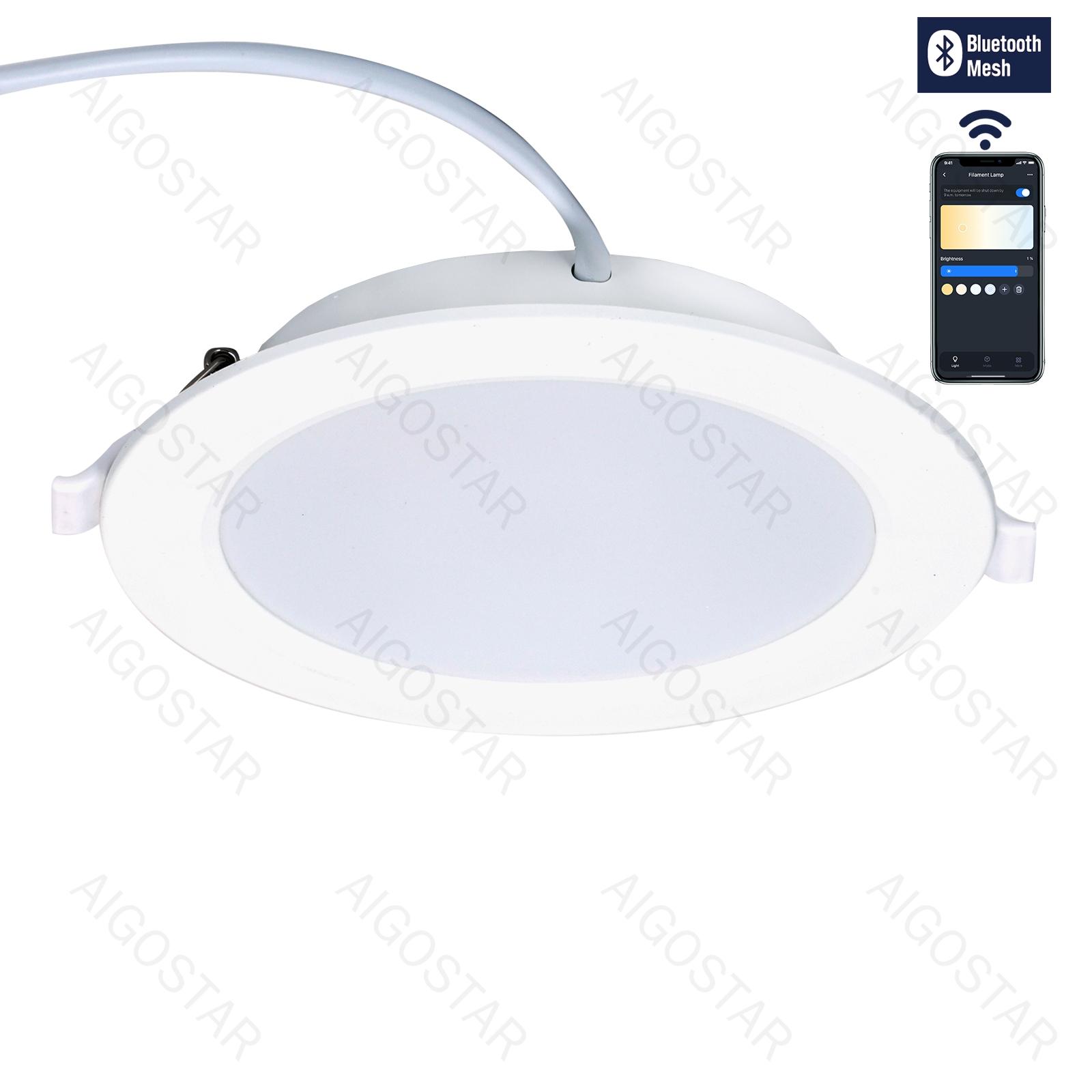 Inteligentny downlight Bluetooth MESH 9W CCT