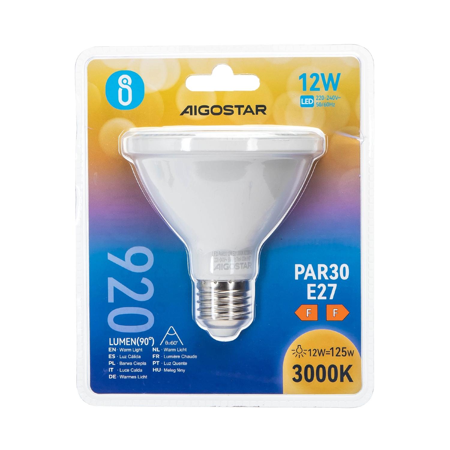 LED PAR30 E27 12W